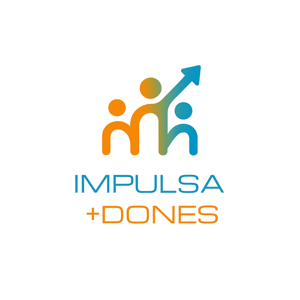 Logo Projecte Impulsa+Dones